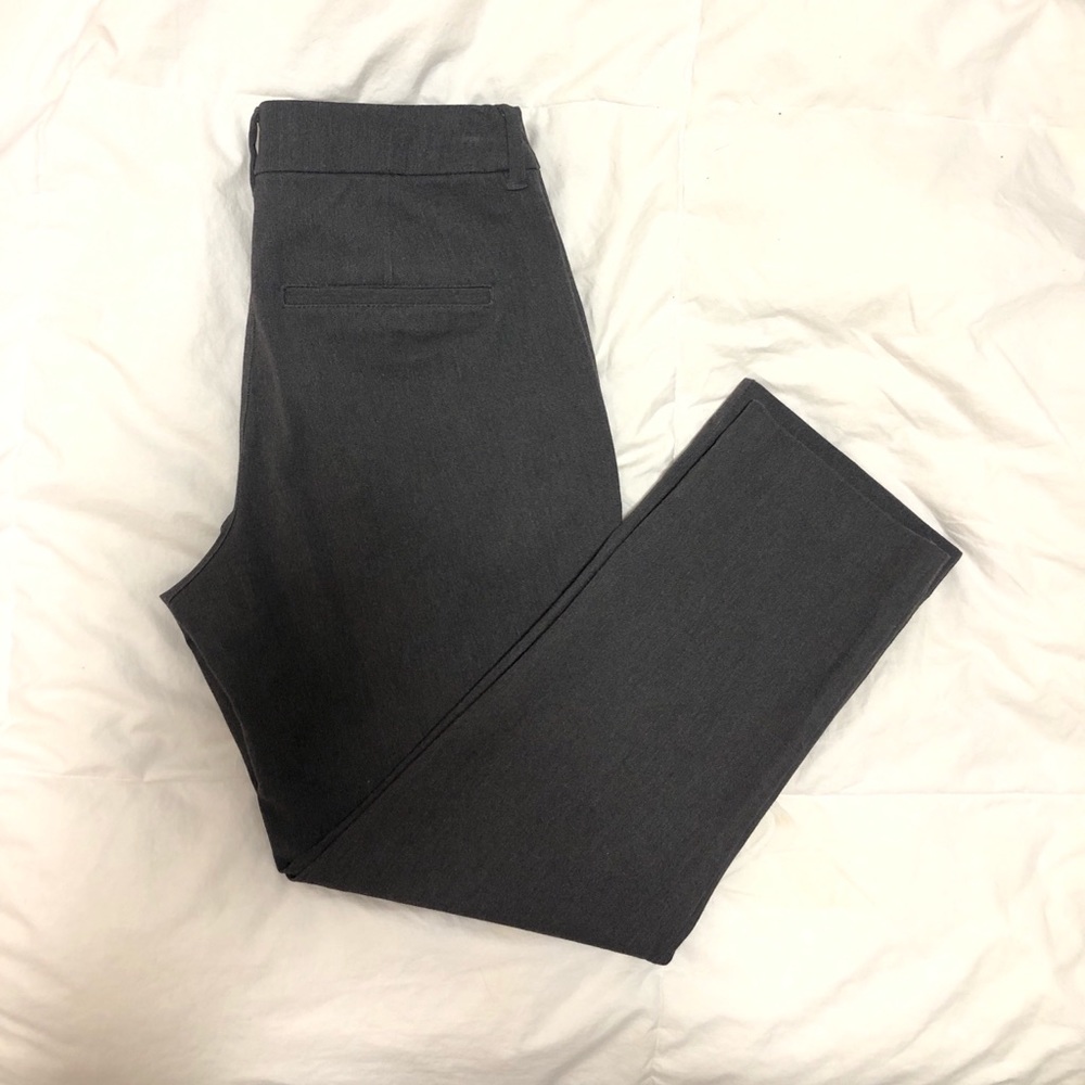 Old navy gray pixie cropped pants
